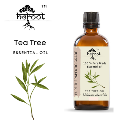 #ad Tea Tree 100% Pure Essential oil Natural Therapeutic Grade blemishes and acne $11.49
