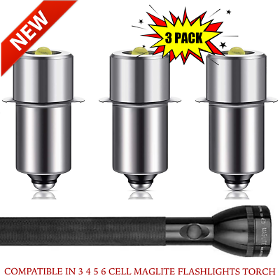 #ad Power LED Upgrade Bulb Mag Lite Conversion Kit C D 3W DC 4 12V Torch FlashLight $16.99
