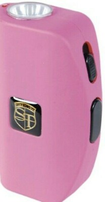#ad 5 STAR Rating 3quot; SMALLEST Stun Gun 911 Pink 18 MV Recharge LED Flashlight Safe $24.85