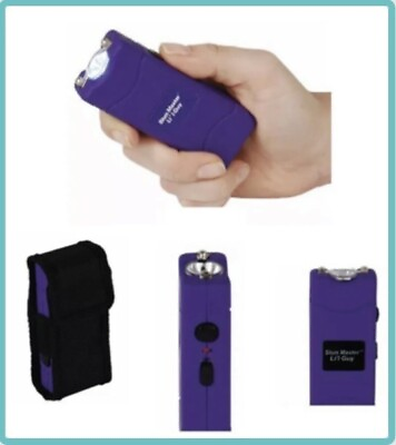 #ad RECHARGEABLE Stun Gun LED Flashlight POWERFUL Strong Pain Inducing SELF Defense $21.37