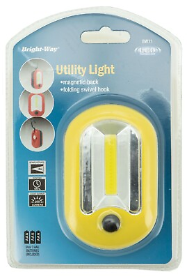 #ad LED Cob Flashlight High Power Magnetic Base 86 Lumens $10.95