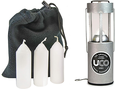 #ad UCO Original Candle Lantern Value Pack with 3 Candles and Storage Bag Green On $36.28