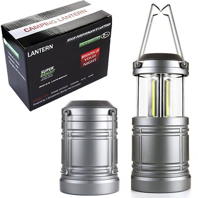 #ad Camping Lantern Tactical COB LED Lanterns for Hurricanes Emergencies Storms... $30.90