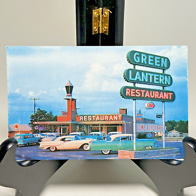 #ad #ad Vintage Postcard Green Lantern Restaurant Highway 301 Fayetteville N Carolina $10.99