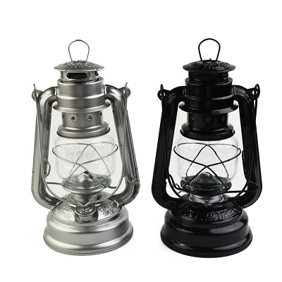 #ad Durable High Quality Kerosene Lamp 1 X Lantern Antique Ornaments Metal $29.95