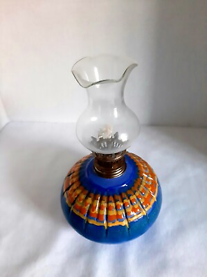 #ad #ad Oil Lantern Vintage Ceramic Clay 7 Inch X 4 Inch Rala $19.95