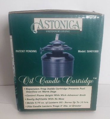 #ad Astonica Oil Candle Cartridge for use with oil lanterns New $7.49