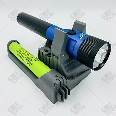 #ad Streamlight 75613 Stinger LED Rechargeable Flashlight Kit BLUE $159.59