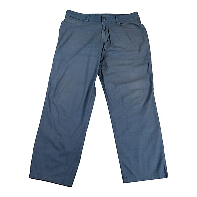 #ad #ad Lululemon Pants Mens 34 Blue Chino ABC Classic Fit Utilitech Abrasion Resistant $39.88