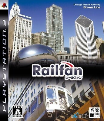 #ad PS3 Railfan Train simulator Game TAITO Japanese Ver Region Free $88.88
