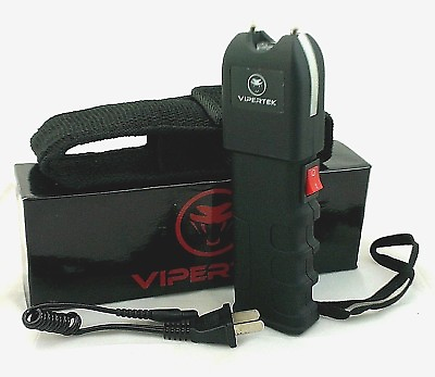 #ad VIPERTEK 700 BV Rechargeable Stun Gun with LED Light and Holster $28.99