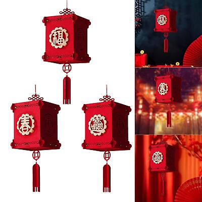#ad Red Chinese lantern decoration for Chinese new year spring festival wedding $9.86