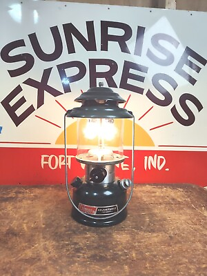 #ad #ad Vintage 1990 Coleman Lantern 288 Double Mantle Dated 9 90 with Globe $39.99
