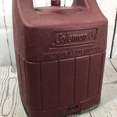 #ad Vintage Coleman Propane Lantern Case Models 5151 5152 5159A $23.99