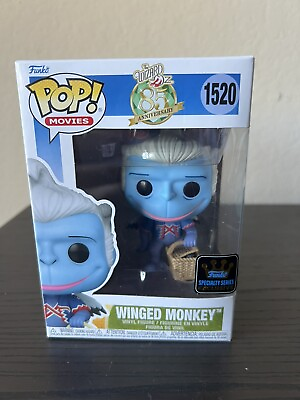 #ad EXCLUSIVE Winged Flying Monkey Wizard of Oz Funko Pop #1520 Movies Specialty $21.90