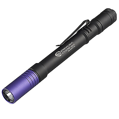 #ad Streamlight 66149 Black Stylus Pro USB UV LED Flashlight Light USB Cord $60.91