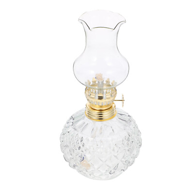 #ad Oil Lamp for Indoor Lighting Tool Lamps Kerosene Lantern Globe $18.88