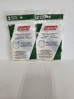 #ad #ad Coleman String Tie Mantle # 21 3000004345 NEW 2 Pk $6.95