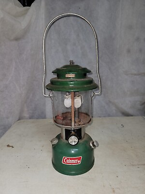 #ad Vintage Coleman 220J Double Mantle Lantern 1976 Untested $39.99