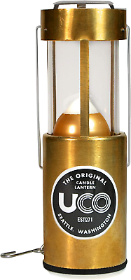 #ad UCO Original Candle Lantern Polished Brass $72.74