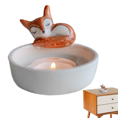 #ad Animal Candle Holder Cute 3D Animals Resin Tealight Candle Lantern Holder $14.80
