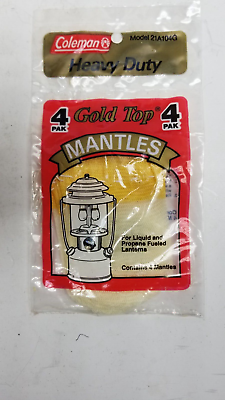 #ad #ad NOS Coleman Lantern Silk Lite Mantles No. 21A Heavy Duty 4 Pack USA Made $14.99