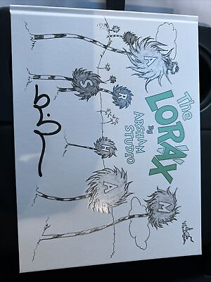 #ad Signed Book By Daniel Arsham The Lorax By Arsham Studio $555.00