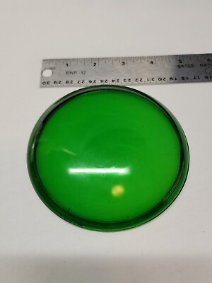 #ad Green Railroad Lantern Lens 4 5 8” $36.00