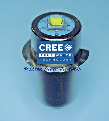 #ad 3W Cree LED Upgrade Bulb boost dc dc for MAGLITE® 2 Cell Maglight 1 9V $14.95