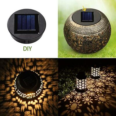#ad Hanging Lanterns Led Pathway Replacement Top Battery Box Solar ⭐ш $4.38
