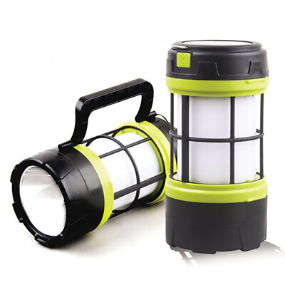 #ad LED lantern rechargeable Light Camping Emergency Outdoor Hiking Lamp W USB Cable $16.91