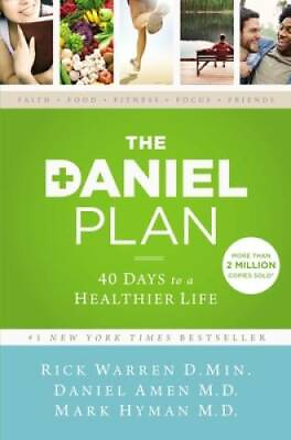 #ad #ad The Daniel Plan: 40 Days to a Healthier Life Hardcover By Warren Rick GOOD $3.99