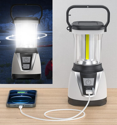 #ad #ad 90000 LM Rechargeable Adventure LED Camping Lantern for Emergency Hurricane Lamp $19.97