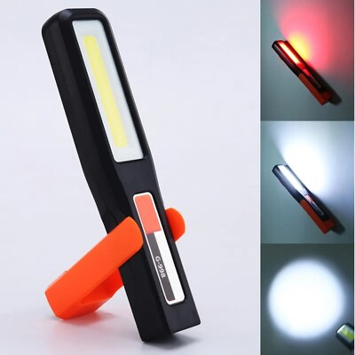 #ad Rechargeable COB LED Magnetic Work Light Car Garage Inspection Lamp Hand Torch $14.01