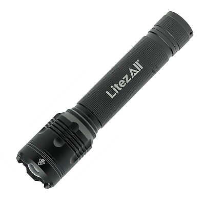 #ad LED 4000 Lumens Tactical Flashlight includes 9 AA Batteries $29.18