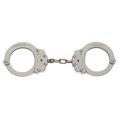 #ad Peerless 4710 Chain Link Handcuff with Nickel Finish 700C $33.79