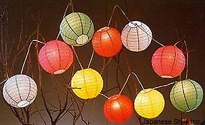 #ad Wholesale 10x Japanese Chinese Rainbow Paper Lantern Holiday Party Lights 2735 $59.99