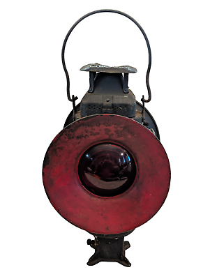 #ad #ad Vint. Adlake Non sweating Railroad Four way Switch Signal Lantern Lamp Chicago $169.99