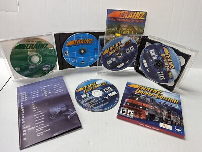 #ad Trainz Ultimate Collection Railroad Simulator PC Game DVD ROM 5 Discs Lot $29.99