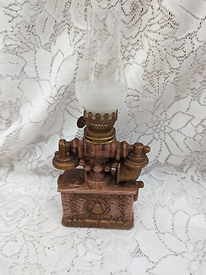 #ad #ad Vintage Mini Oil Lantern Lamp Old Style Telephone Bell Japan Cute $27.99