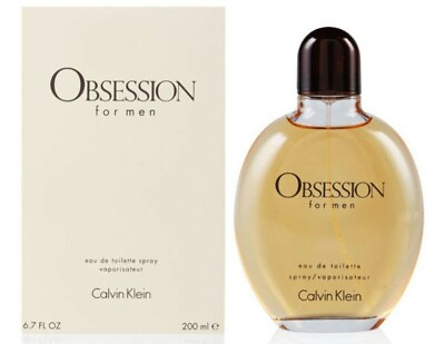 #ad #ad OBSESSION by Calvin Klein cologne for men EDT 6.7 6.8 oz New in Box $31.53
