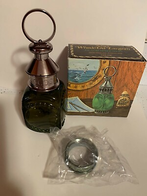 #ad Vintage 70s Avon Whale Oil Lantern Oland After Shave Decanter NIB Box FULL NEW $9.99