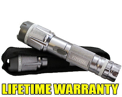 #ad VIPERTEK Self Defense Stun Gun Rechargeable 700 BV Metal w LED Light $28.89