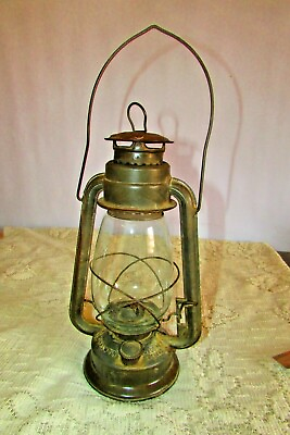 #ad Vintage Chalwyn Kerosene Lamp Oil Lamp Rust Lantern Lamp Made In England Decor $337.97