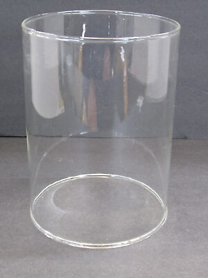 #ad Coleman ? Lantern Glass Globe Unmarked 6 1 2quot; high 4 1 2quot; wide #GL 7 $16.50