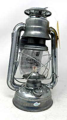 #ad Dietz Original #76 Oil Lamp Burning Lantern Galvanized $41.99