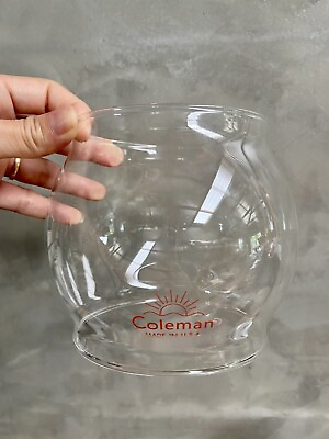 #ad Globe glass Coleman 285 286 282 321 335 lanterns bloated shape Replacement Part $45.00
