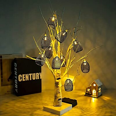 #ad Lantern String Lights Hollow Lampshades Decorative String Lights Battery Op... $17.80