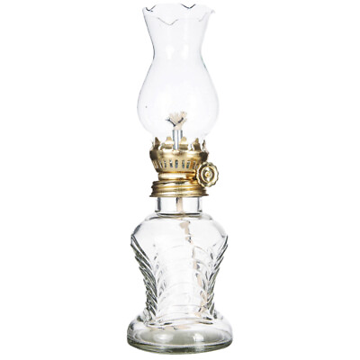 #ad #ad Outdoor Kerosene Lamp Oil Lanterns Chimney Glass Shade Decor $16.68