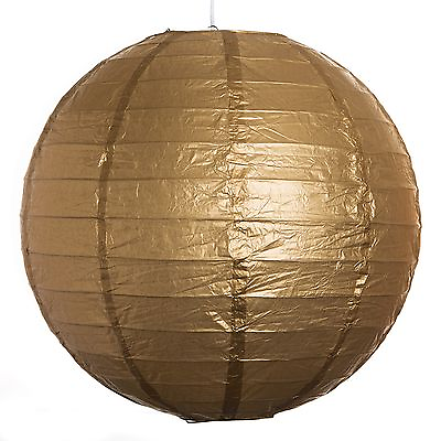 #ad Set of 3 Gold Paper Party Wedding Lanterns 12quot; 16quot; and 20quot; sizes $16.95
